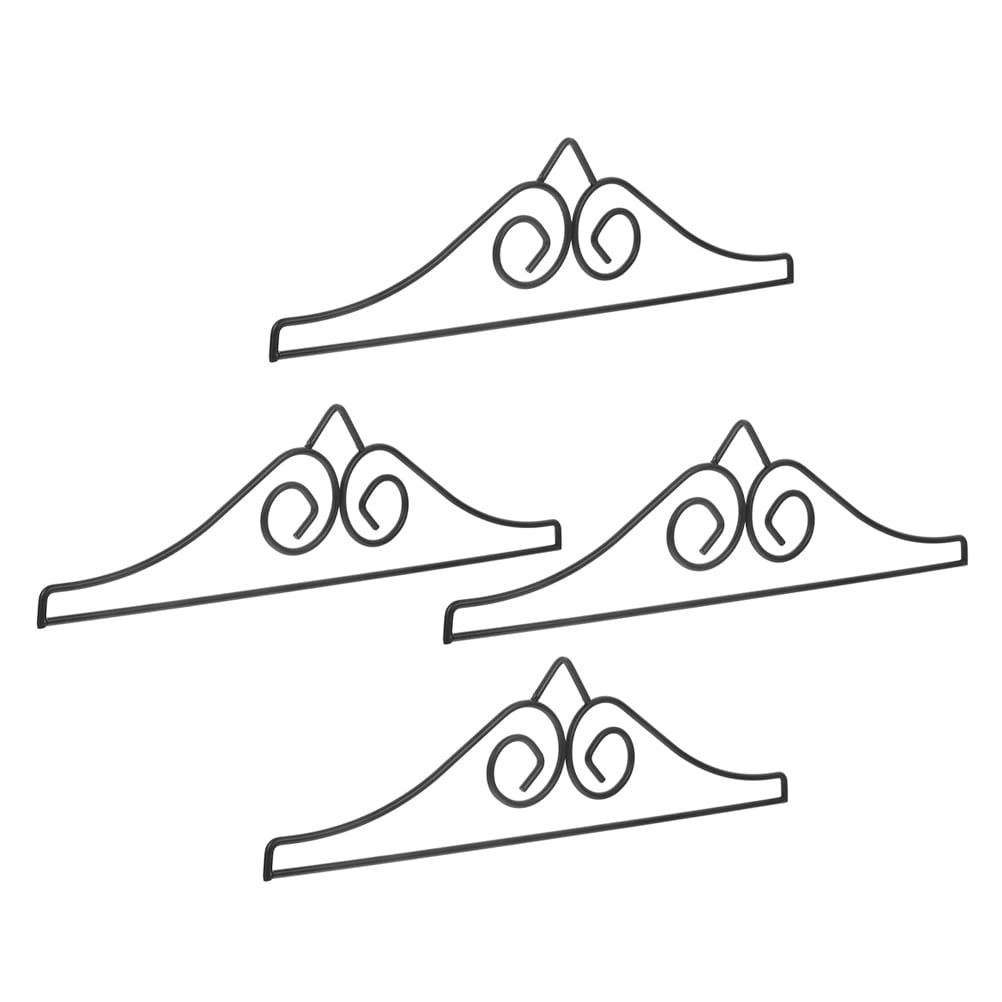 Worgeous 4 Pcs Garden Flag Holder Metal Banner Hanger For Indoor And Outdoor Garden Lawn Courtyard Decoration — image 3