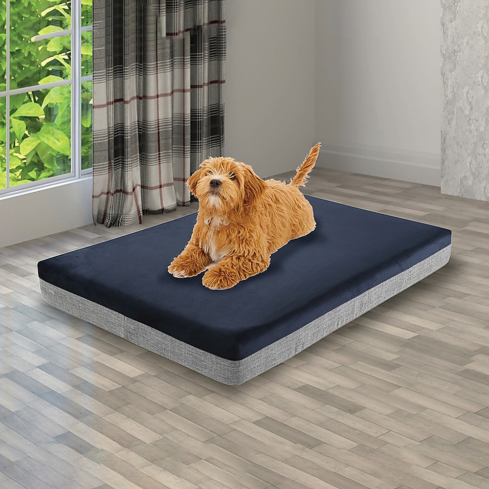 Memory Foam Dog Bed 12CM Thick Large Orthopedic Dog Pet Beds Waterproof Big โ image 2