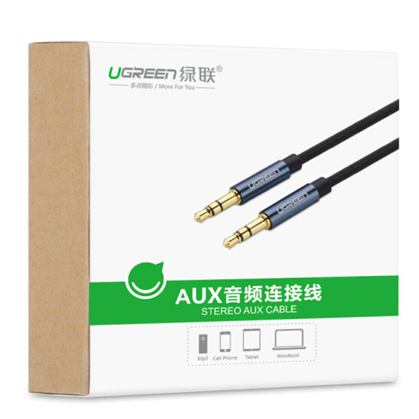 UGREEN 3.5MM male to male AUX cable with braid 3M (10688) โ image 5