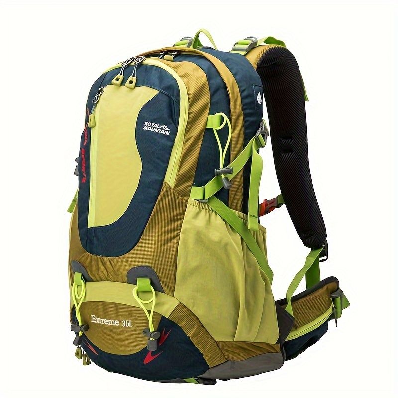 Orange Blue Black Royal Mountain backpack — image 5