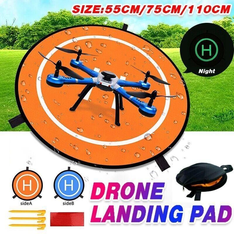 Drone Landing Pad For Dji Mavic Pro Fast-Fold Parking 55Cm 75Cm 110Cm Helipad Gd โ image 2