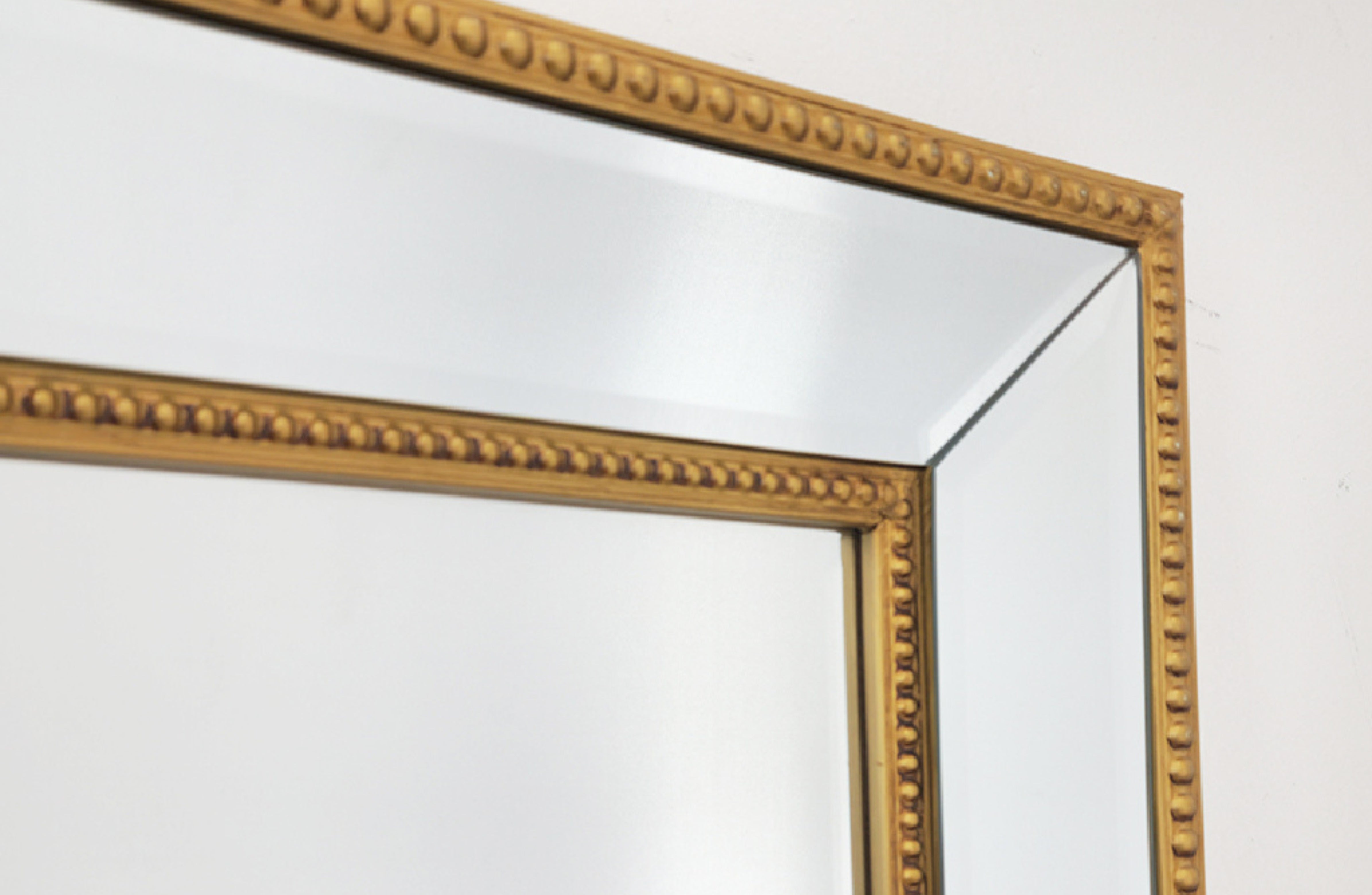 Gold Beaded Framed Mirror - Rectangle 80cm x 110cm โ image 4