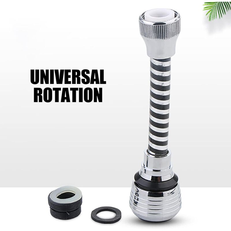 360 Degree Flexible Kitchen Faucet Sprayer, Faucet Nozzle, Kitchen Faucet Head Replacement, Sink Hose Accessory For — image 3