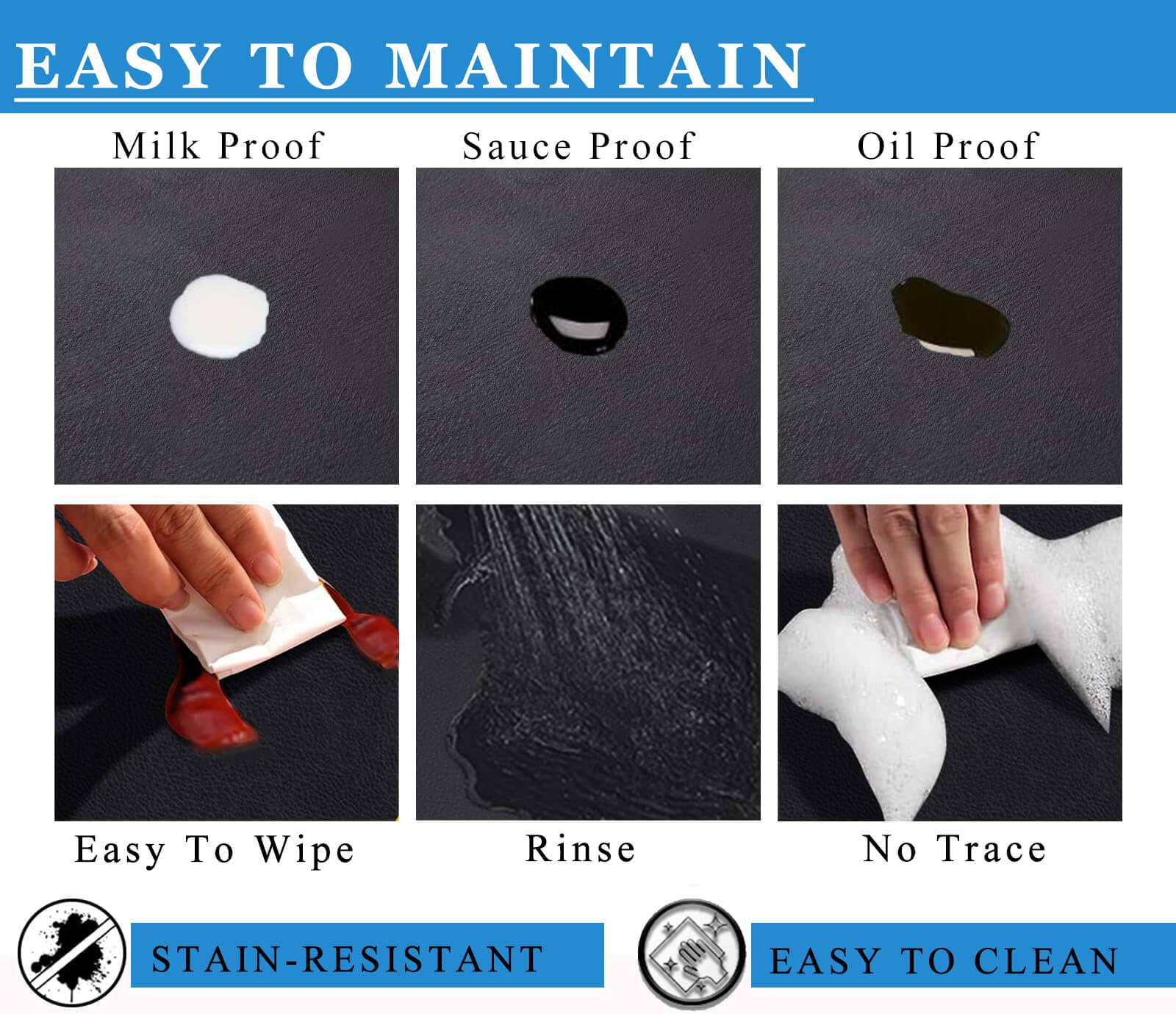 Kitchen Counter Mat for Coffee Maker โ Absorbent & Quick-Dry Bar Pad with Non-Slip Backing, Protective Surface for Espresso Machine, Dish Drying Mat โ image 4