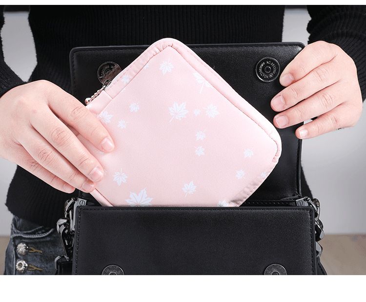 4 Pieces Sanitary Napkin Storage Bag Menstrual Pad Bag Nursing Pad Holder Portable Menstrual Period Sanitary Pouch Zipper โ image 5