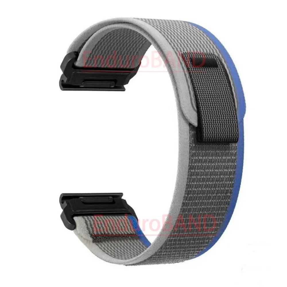 Nylon Watch Band Compatible with Garmin Fenix 7 7X 6X Pro Enduro Instinct Mk1 Epix Gen 2 A3, 26mm