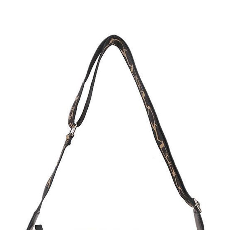 Women One Shoulder Messenger Bag Fashionable Simple Pure Color Bag Ladies Casual Bags Black โ image 2