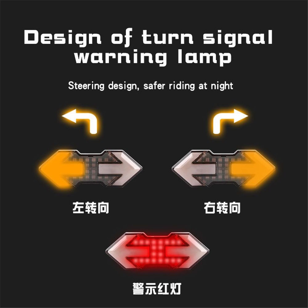 Bright Bike Tail Light with Turn Signals โ image 2