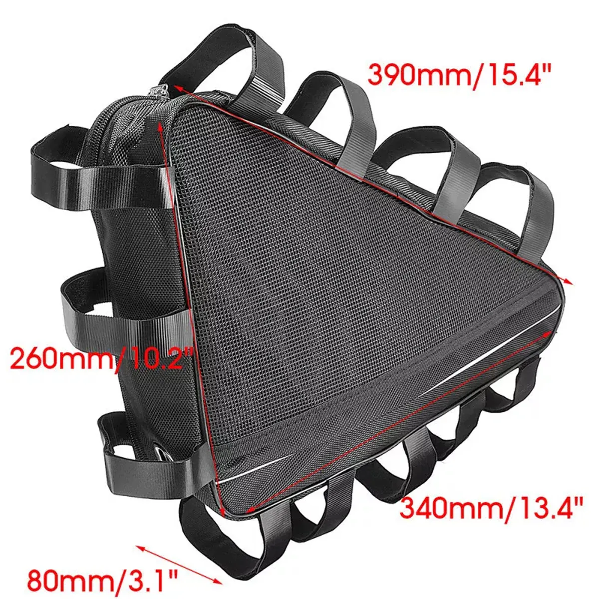 Waterproof Mountain Bike Lithium Battery Storage Bag Bicycle Triangle Frame Pack β image 3