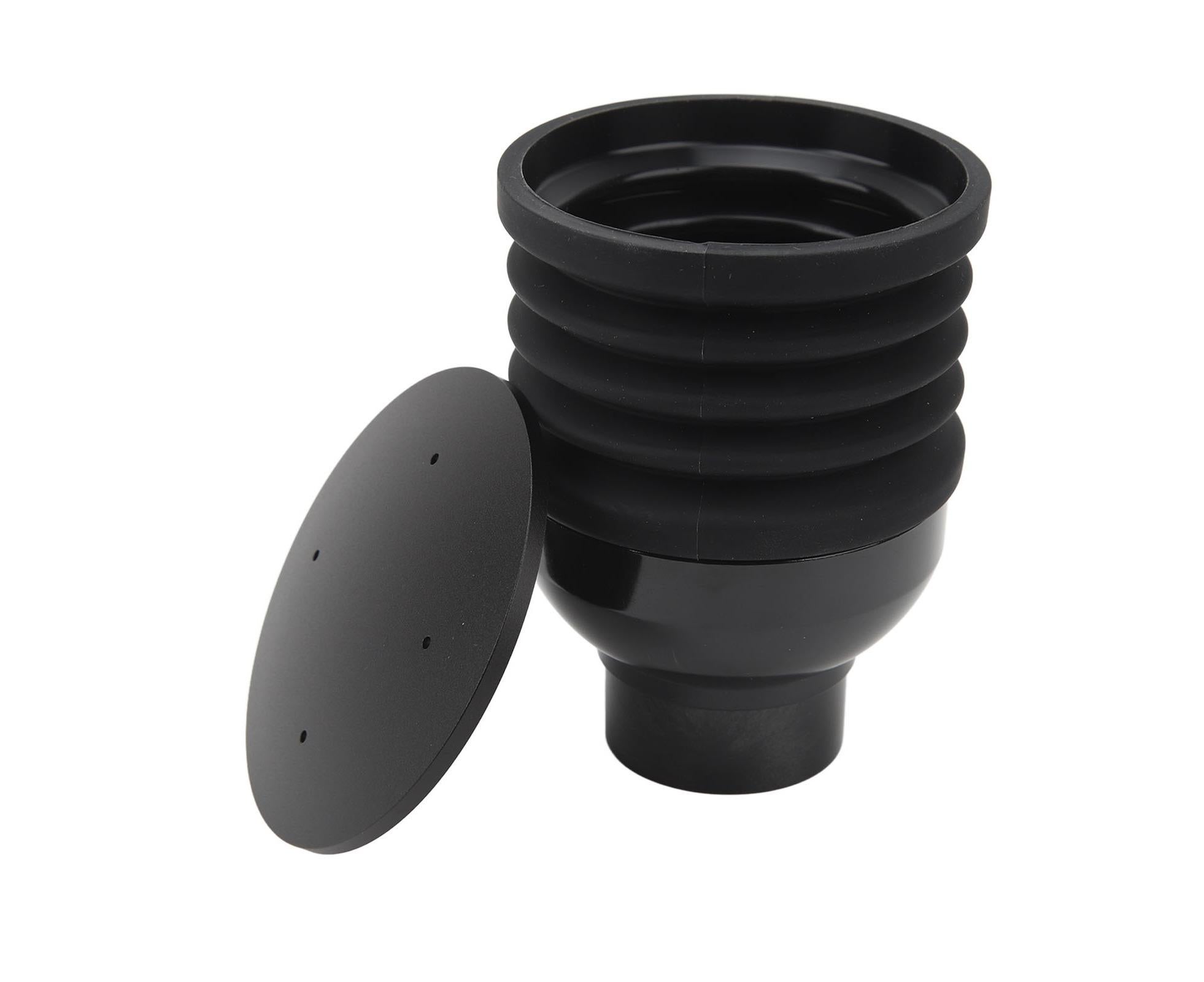 Single Dose Hopper with Bellow & ABS Silicone Coffee Bean Bin, Grinder Accessories — image 6