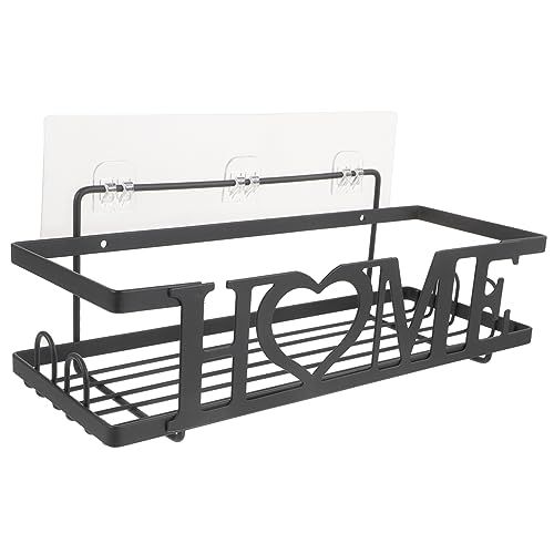 Iron Bathroom Shelf Storage Shelves Towel Rack Tinsel Storage Shelf Bathroom Organizer Basket Shower Organizer Bathroom Shelves โ image 2