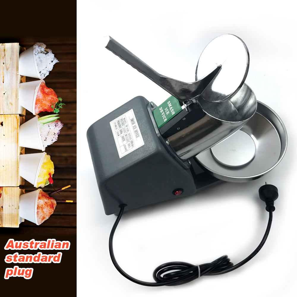 Electric Ice Crusher Ice Shaver Snow Cone Maker Machine Home Commercial AU Plug โ image 3