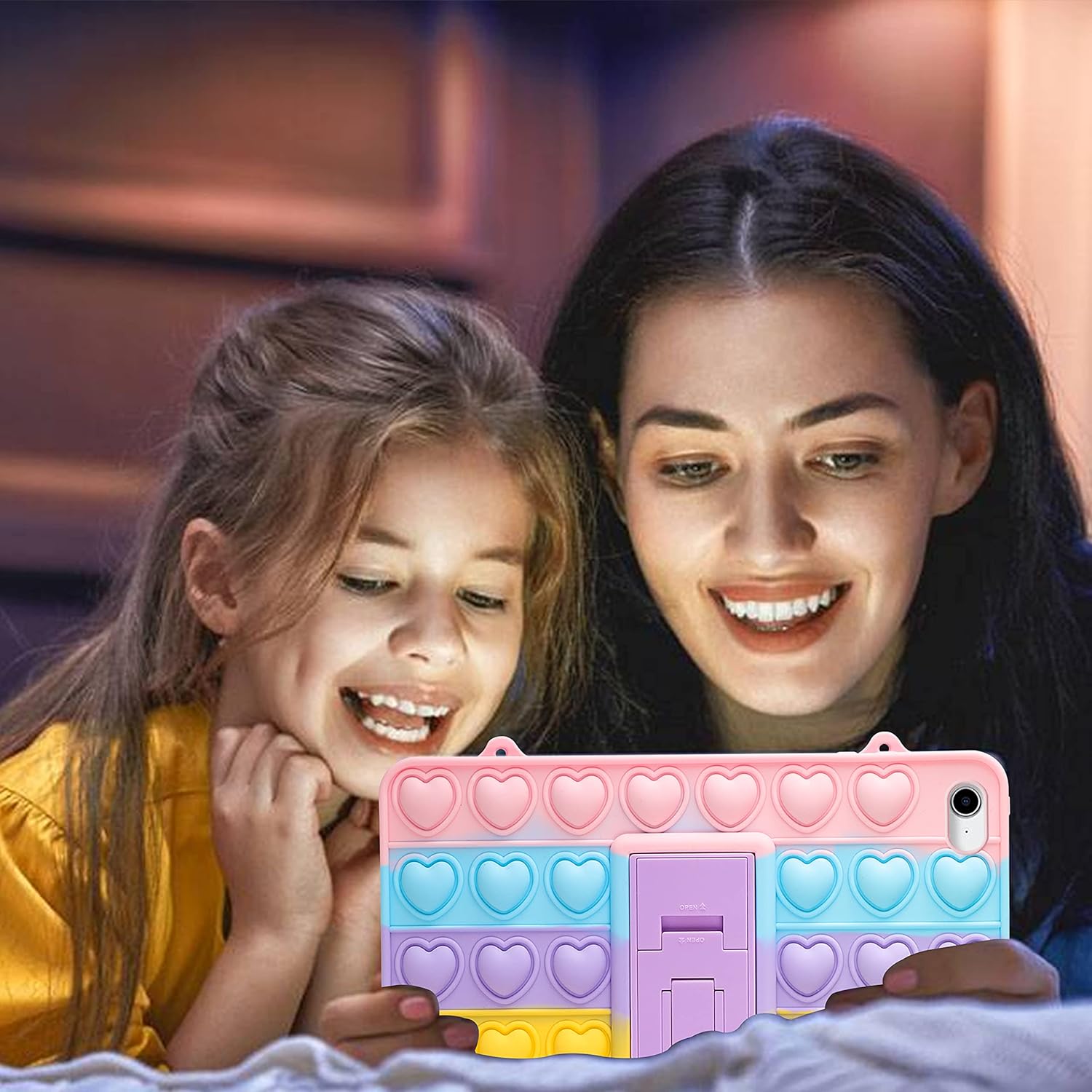 Case for iPad Air 2/iPad 6/ Pro 9.7/" Cartoon Funny Kawaii Cute Silicone Fun Cover Stylish Fashion Unique Design Fidget for Kids Case — image 5