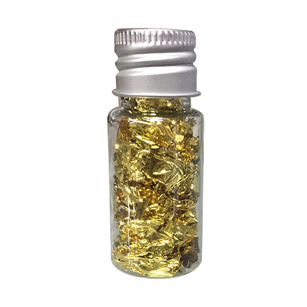 10ml Gold Flakes Gold Leaf Decoration Gold Foil Cooking Cake Chocolate Decoration โ image 3