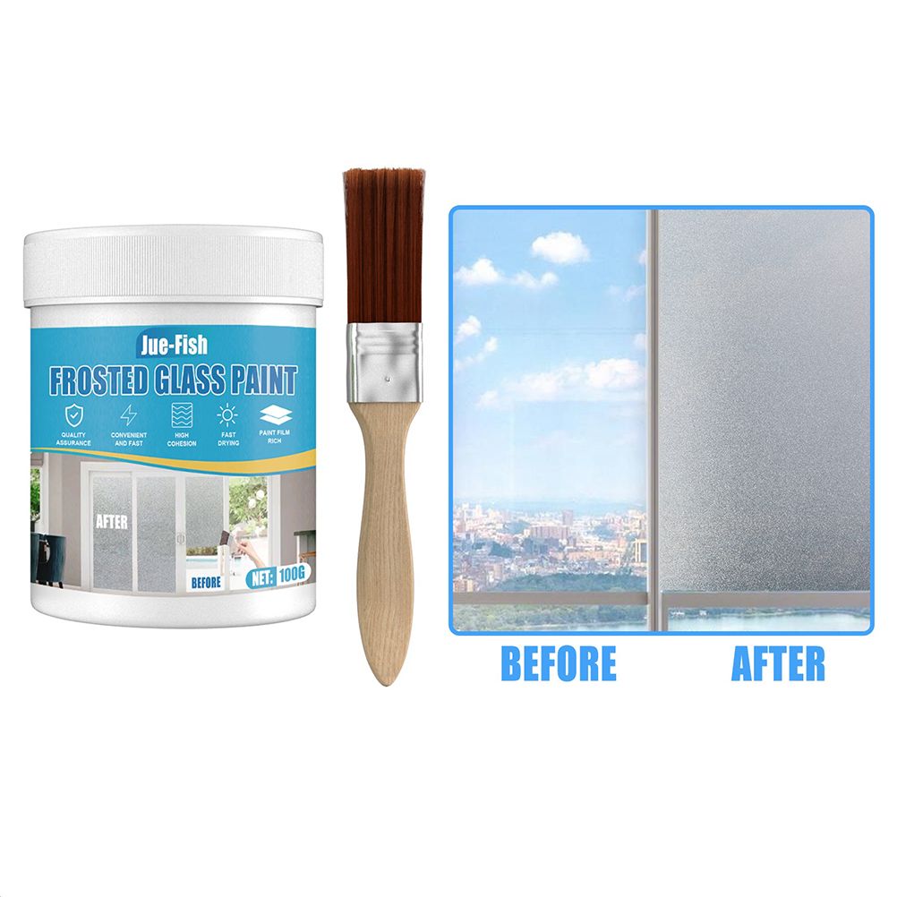 100ml Frosted Glass Spray Paint for Home Office Bathroom Indoor Outdoor Use — image 4