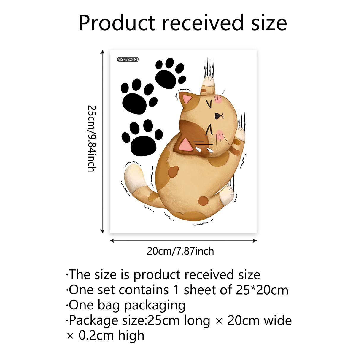 Cartoon Cat Toilet Seat Lid Sticker 3D Cute Cat Waterproof Toliet Lid PVC Sticker DIY Removable Cat's paw Toilets Stickers โ image 5