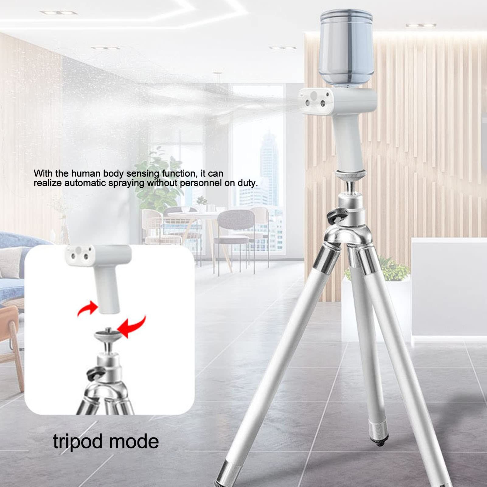 Handheld Fogger, Rechargeable Humidifie Machine Human Body Sensing Atomizing Sprayer Handheld Fogger for Home Office School Hotel โ image 2