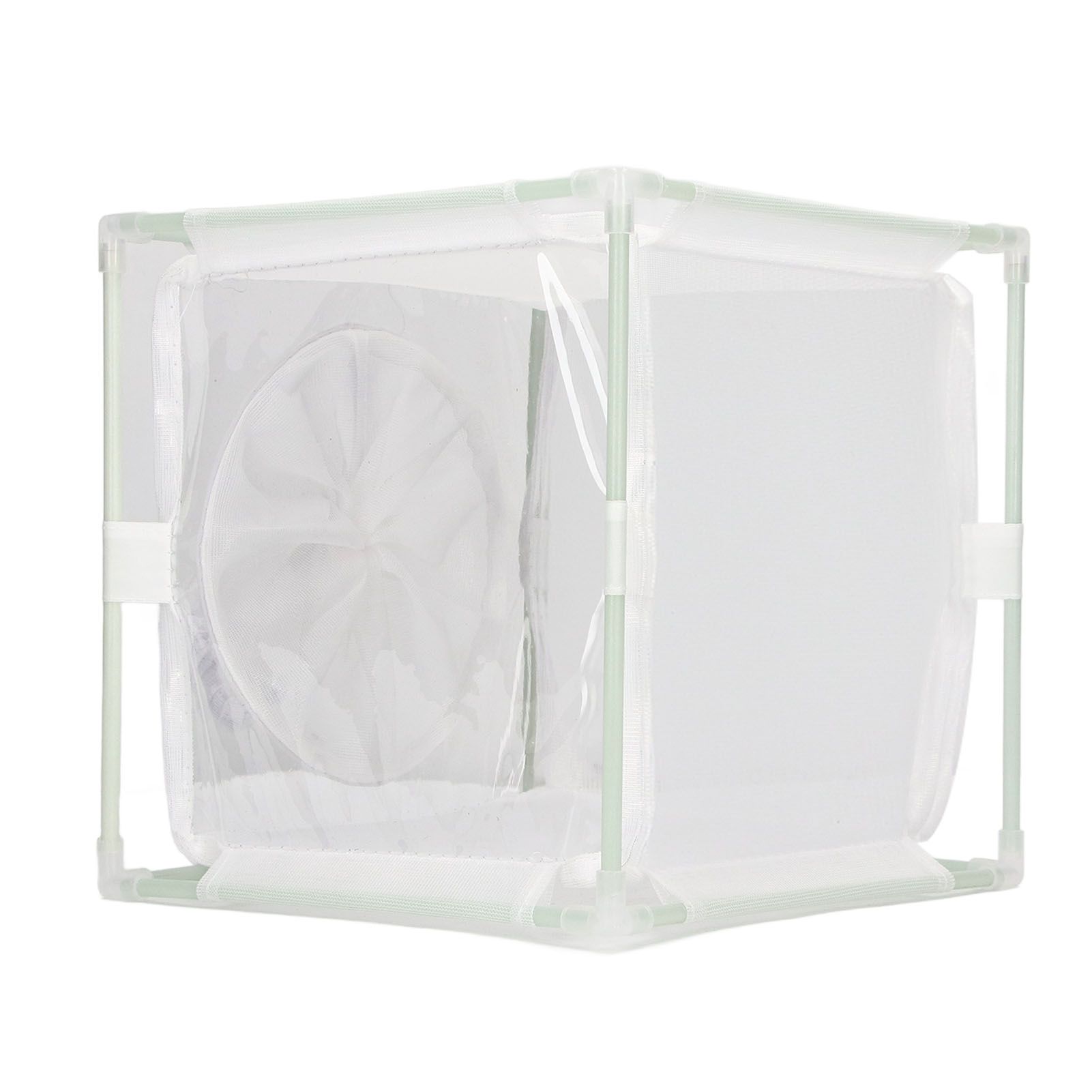Insect Observation Cage PVC Mesh White Reusable Butterfly Habitat Breeding Incubator Box Sleeve Shaped โ image 6