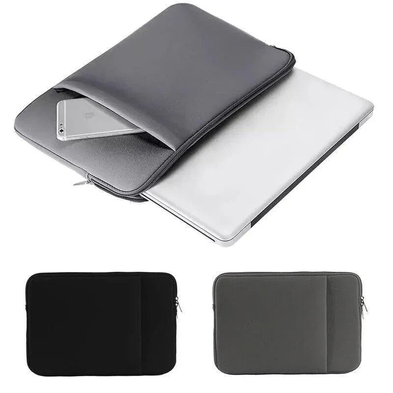 Black Laptop MacBook NoteBook Sleeve Bag Travel Carry Case Cover 13 14 15 16 Inch - 14Inch β image 3