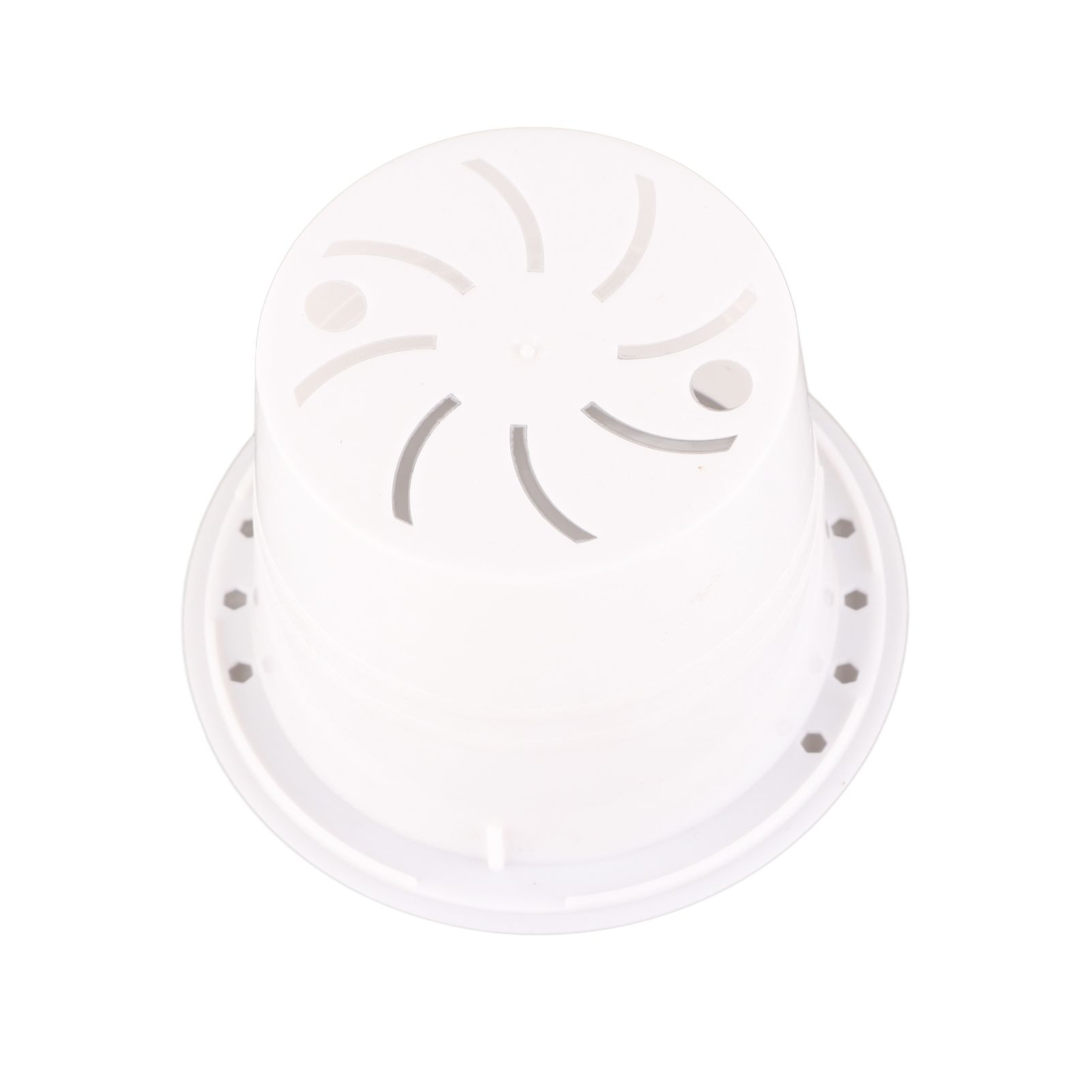 Automatic Water Absorbing Transparent Pot Creative Round Office Desktop Green Plant Hydroponic Plastic Flower Pots โ image 5