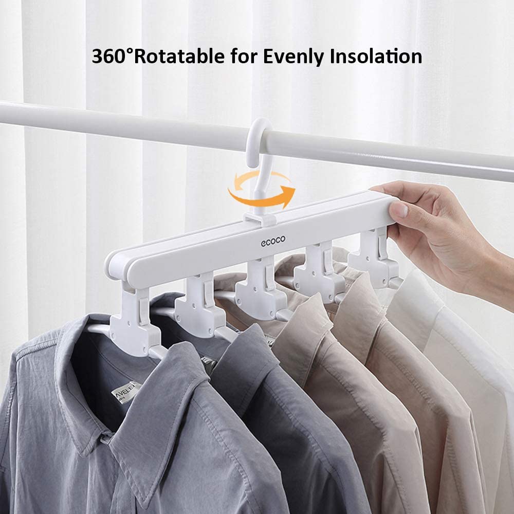Magic Hanger Space Saving Multifunctional Clothes Coat Hanger Dryer Laundry Drying Rack Airer Clothes Horse Grey — image 6