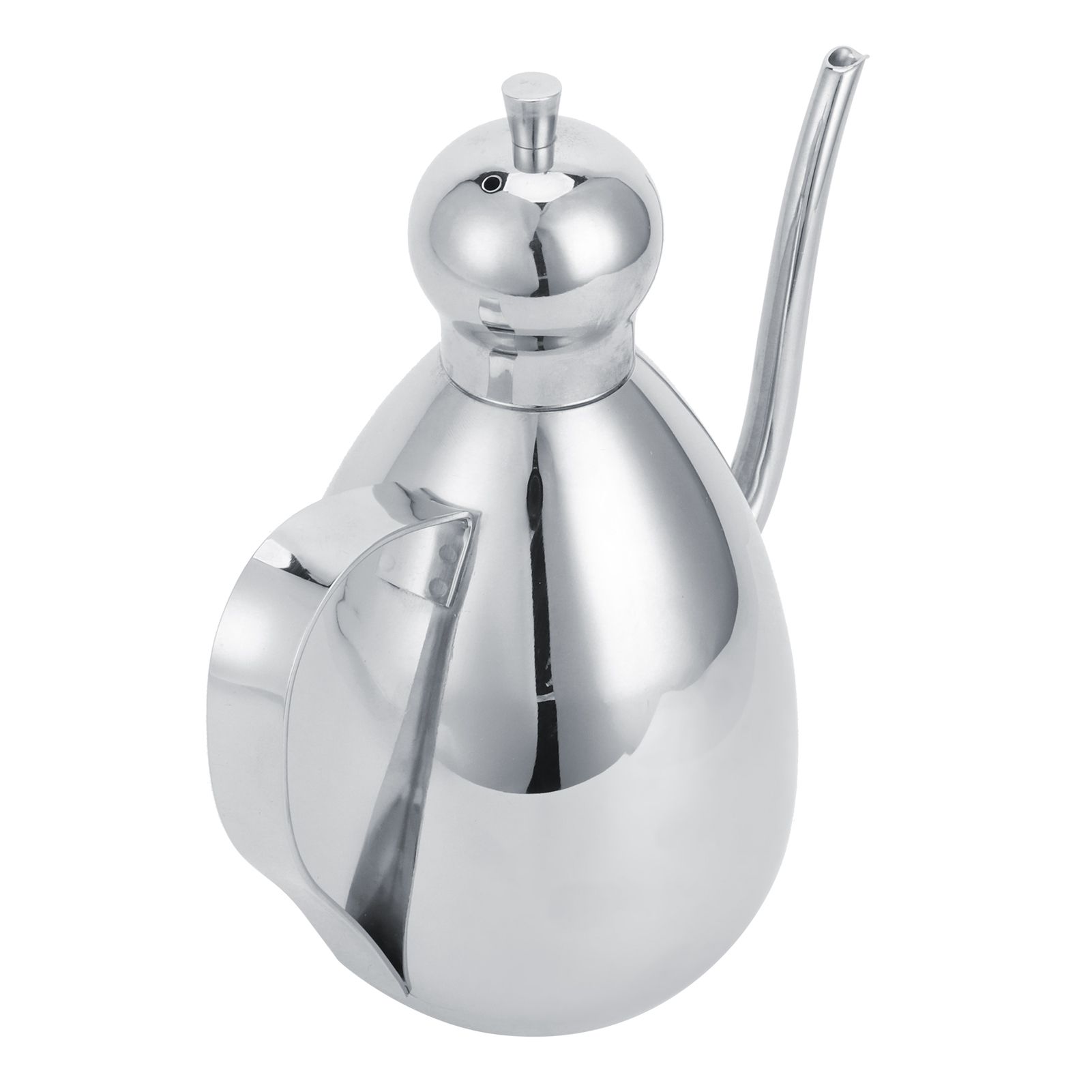 1L Oil Dispenser 304 Stainless Steel Oil Bottle Vinegar Pot Home Kitchen Storage Container — image 4