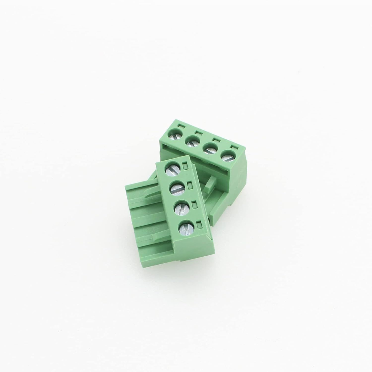 10 Pcs Green 5.08mm Pitch 3P Pluggable Teminal Blocks Connector Socket Adapters โ image 5