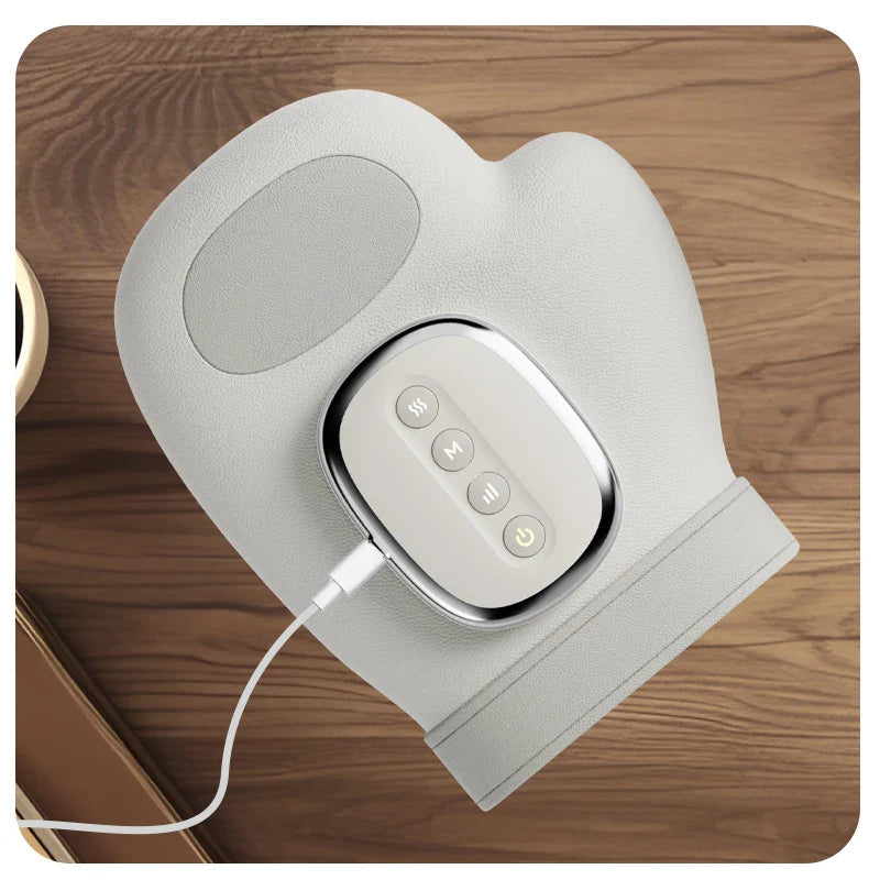 Electric Hand Massager with Airbag Compression Grey β image 3
