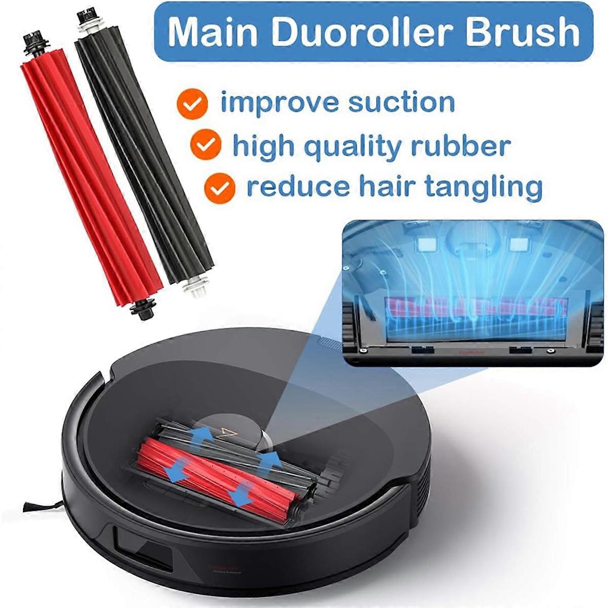 For Roborock Q8 Max/ Q5 Pro Main Brush Side Brush Hepa Filter Mop Cloth 51 plastic — image 4
