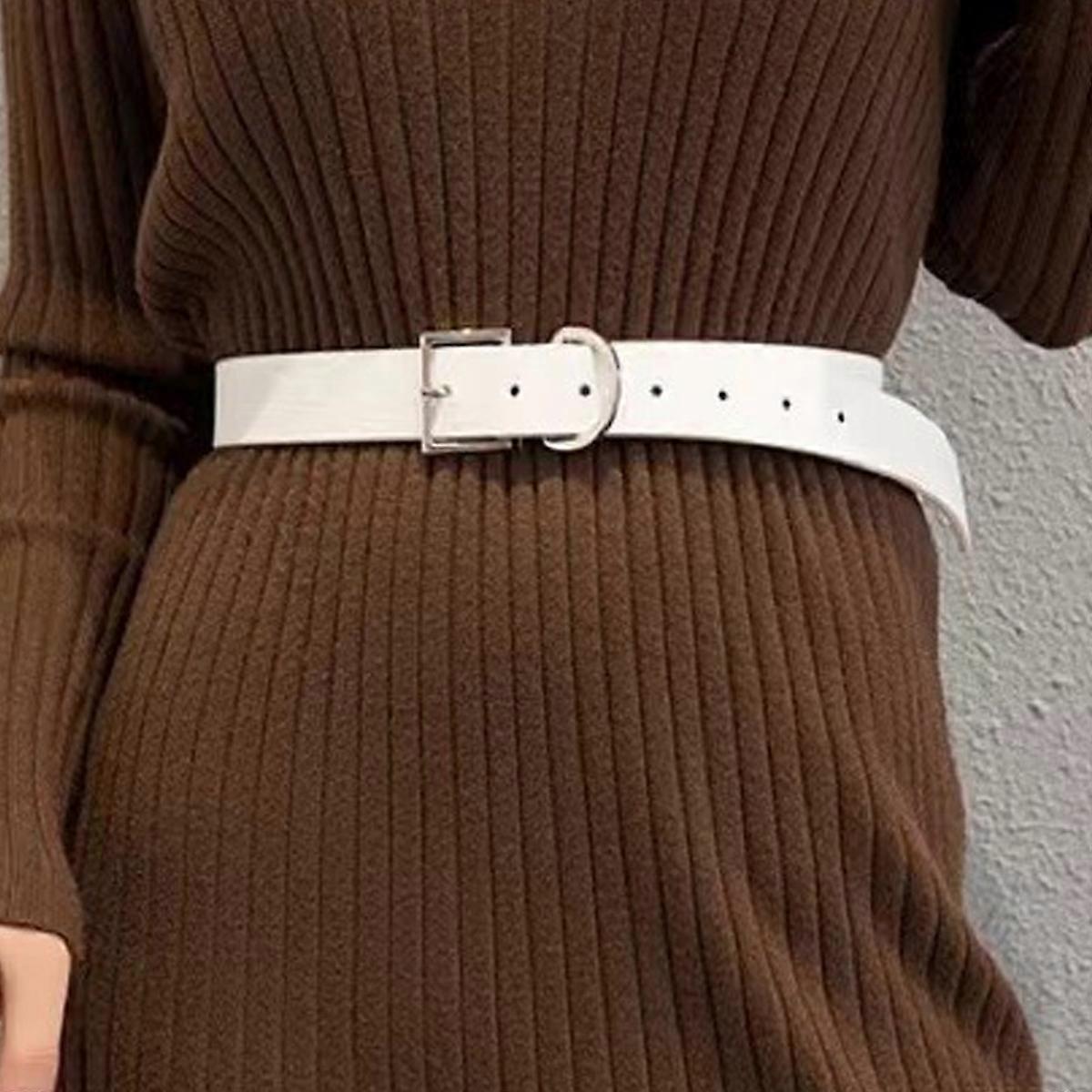 Women's PU Leather Belt for Jeans, Fashion Alloy Buckle โ image 2