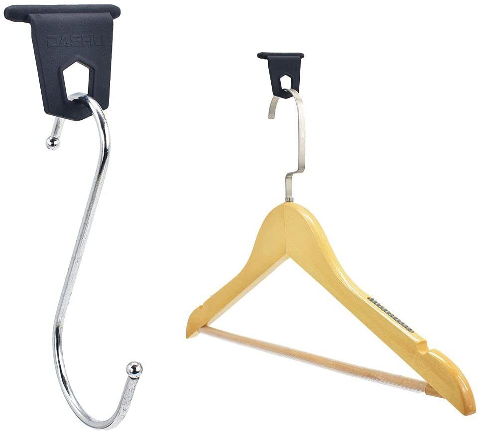 12 Pcs Rv Coat Hook Car Clothes Hanger Car Shade Canopy Hanger Hanging Hooks Awning Hangers Folding Clothes Hanger — image 2