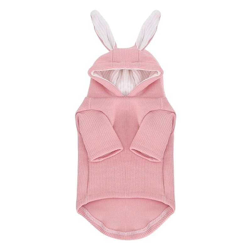 Odd Pet Rabbit Ear Vest Dog Cat Clothes gray long ear vest XXL โ image 2