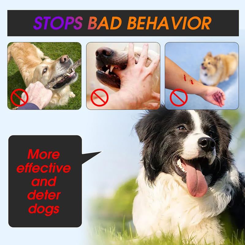 Ultrasonic Dog Repeller, Anti Barking Devices Super Ultrasonic Dog Chaser Dog Bark Deterrent Device Bark Box Sonic Barking Deterrent Devices — image 3