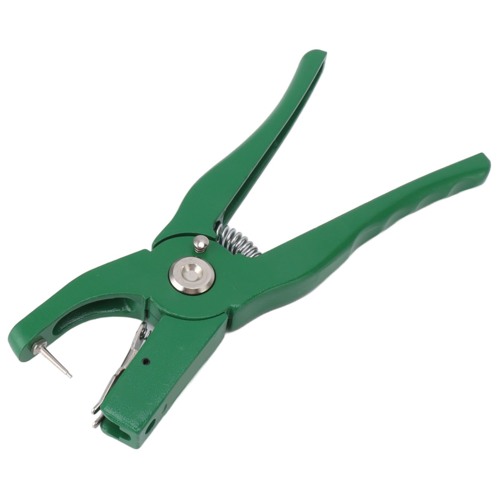 Green Ear Tag Plier Aluminum Alloy Livestock Ear Tag Applicator Portable Ear Notcher for Home Farm — image 5