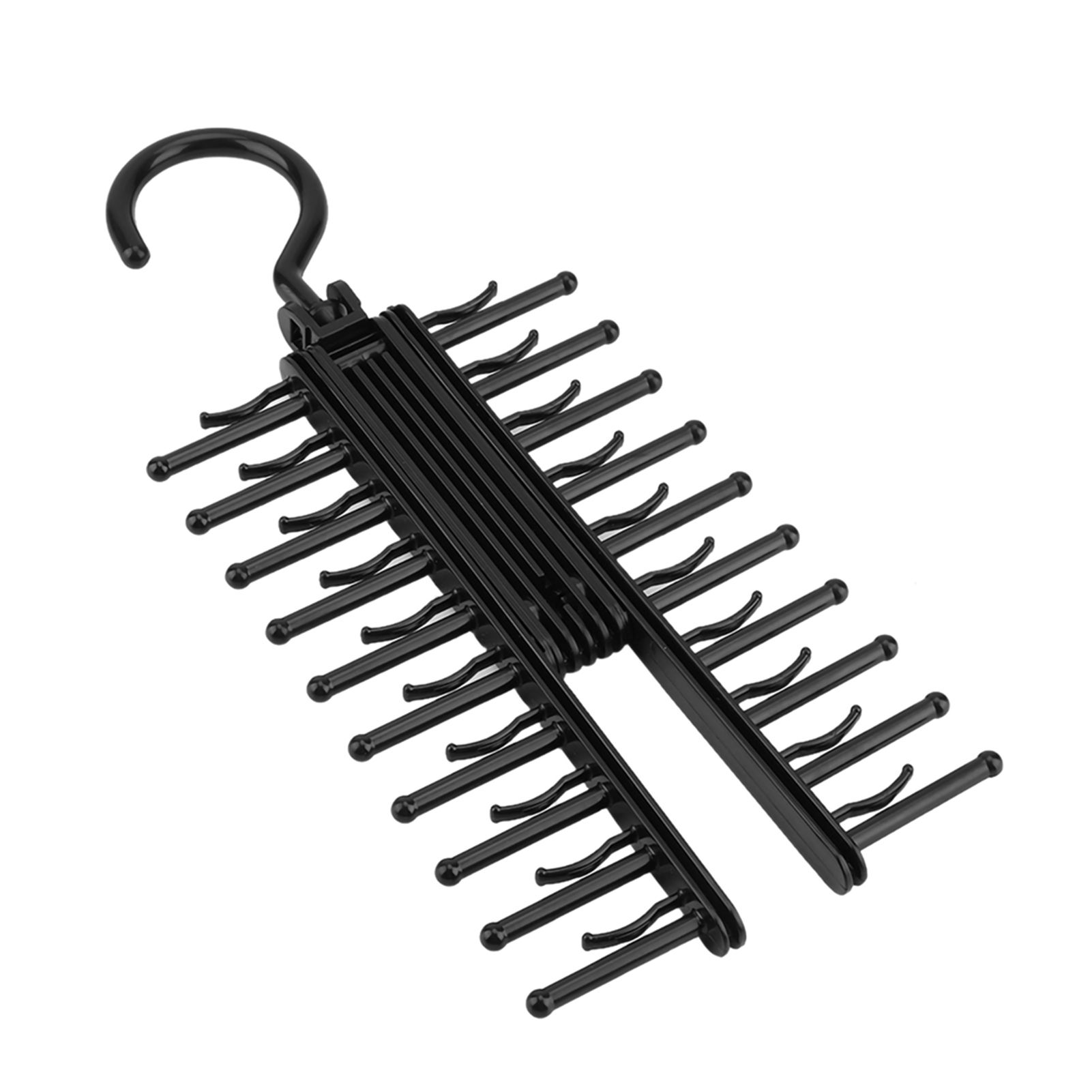 Adlustable Cross X Tie Rack Belt Scarves Hook Hanger Holder Organizer โ image 5