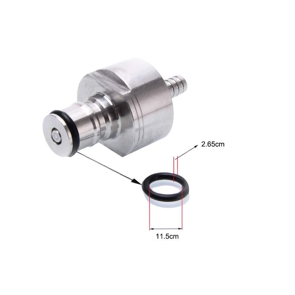 Stainless Carbonation Cap Homebrew Soft Drink Bottle Filling Stainless Steel Carbonation/Line Cleaning — image 3