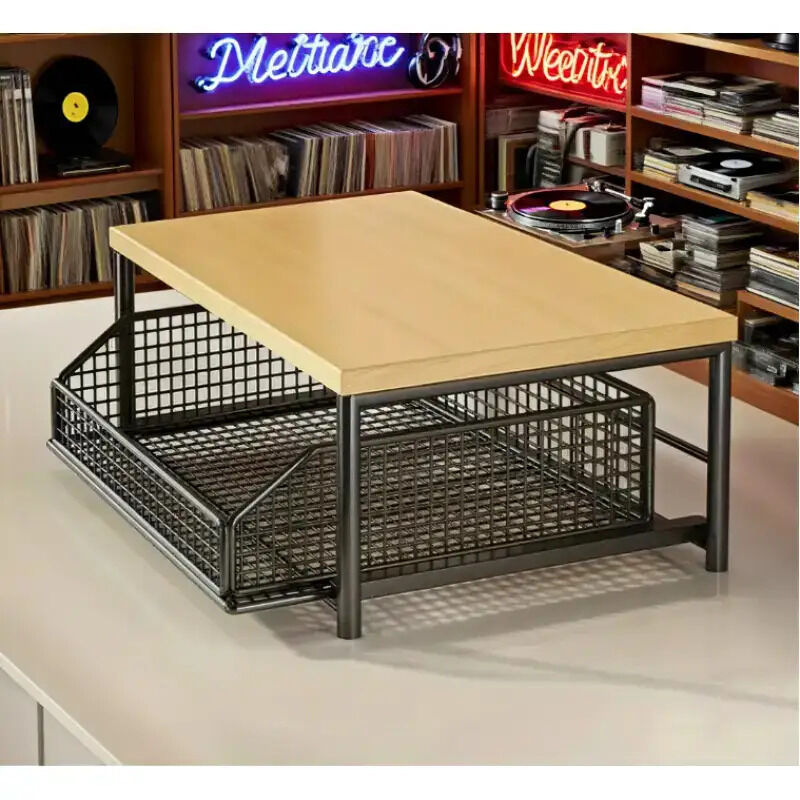 Modern Kitchen Microwave Shelf with Drawer: Sturdy and solid structure, designed to save counter space for storing appliances, utensils, dishes, and household — image 5