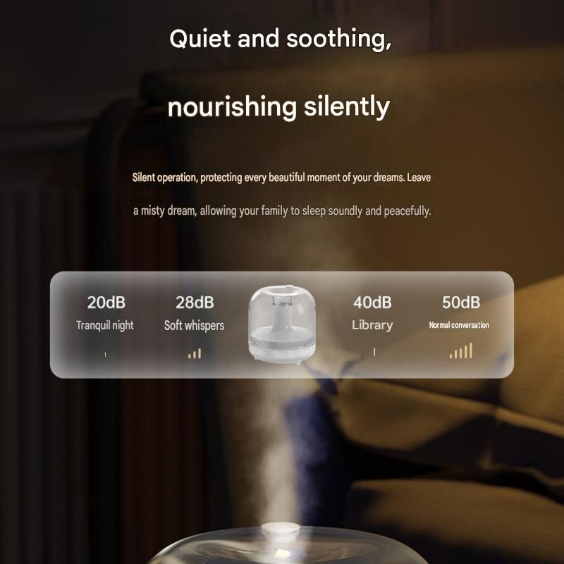 2-piece Bedroom Atmosphere Bundle โ Black Ultrasonic Aroma diffuser Humidifier & Starry Sky Series Projector Night Light for Relaxing Home Decor, Perfect Gift โ image 6