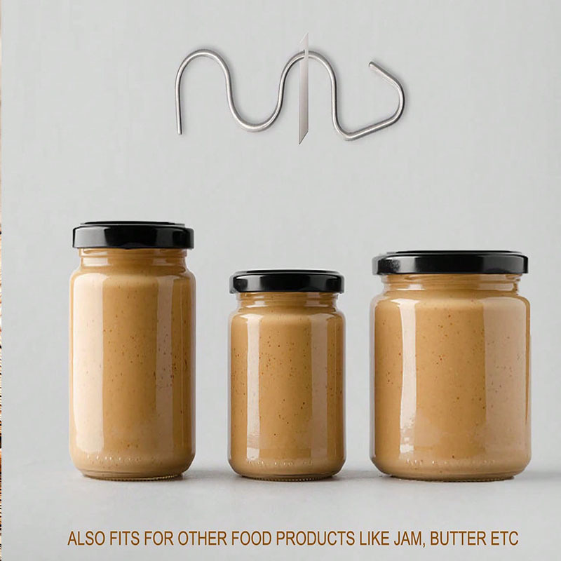 4 Pack Stainless Steel Peanut Butter Stirrer - Food Grade Nut Butter Mixer Tool for 16-35 oz Jars - Durable Kitchen Gadget for Australian Homes โ image 4