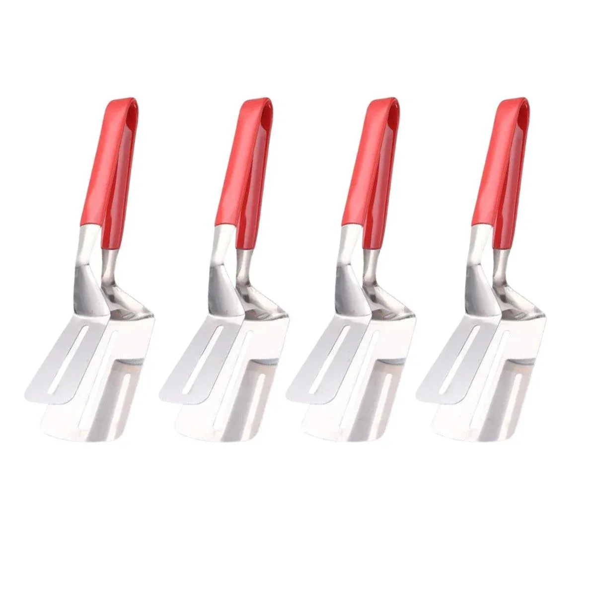 4pcs Stainless Steel Steak Clips Frying Spatula Multifunctional Kitchen Tools β image 2
