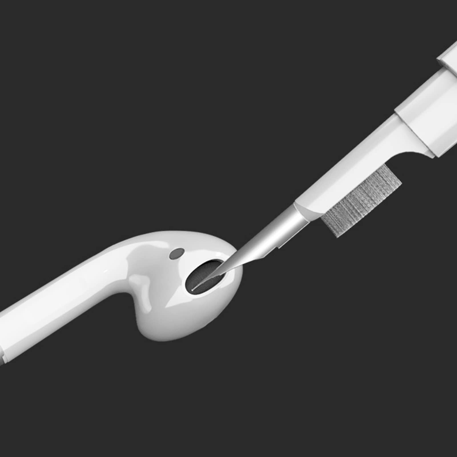 Bluetooth-Compatible Headphone Cleaning Pen Pen-Shaped Deeply Clean Portable Wireless Headphone Cleaning Tool Brush Compatible — image 4