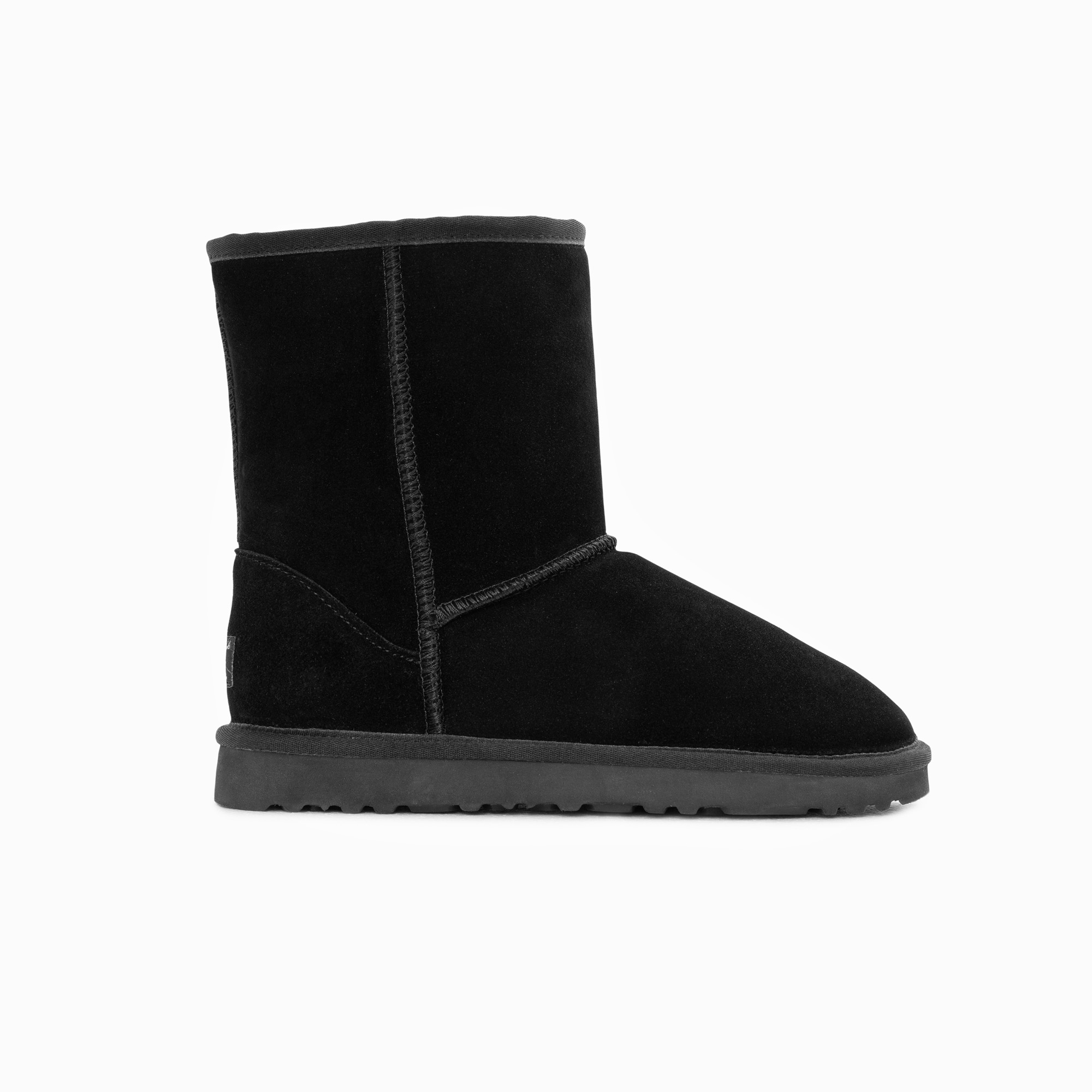 Ugg Boots Genuine Australian Sheepskin Unisex Short Classic Suede (Black, EU40) โ image 3