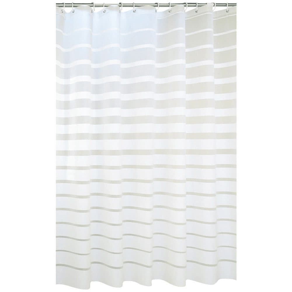 Waterproof PEVA Shower Curtain with Hooks, Mildew Resistant Bathroom Curtain, 150x180cm โ image 3