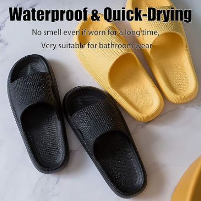 Cloud Slippers for Women and Men, Pillow House Slippers Shower Shoes Indoor Slides Bathroom Sandals, Ultimate Comfort, Lightweight, Thick Sole โ image 5