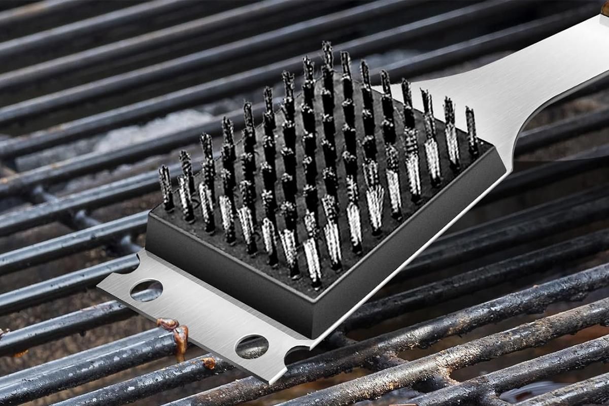 Grill Brush and Scraper for Barbecue Grill Brush for Outdoor Grill — image 2