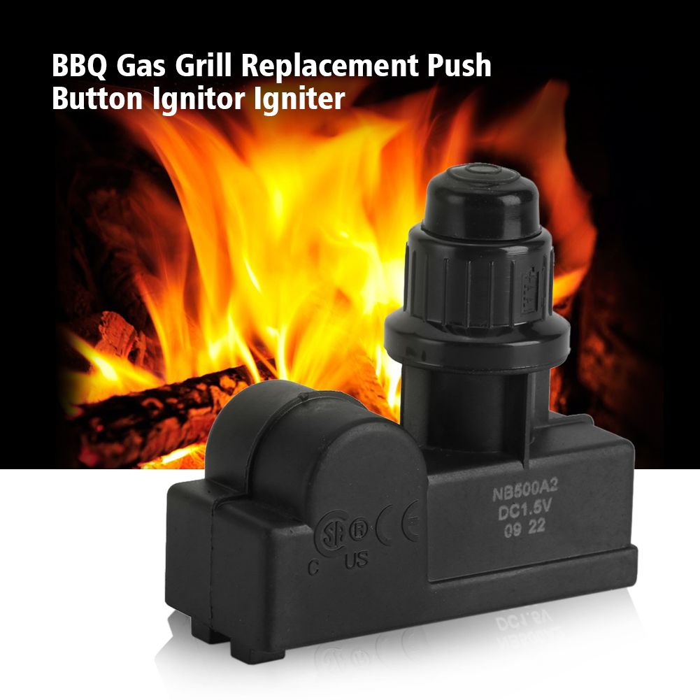 DC1.5V Battery Powered BBQ Gas Grill Spark Generator 2 Outlet Universal Ignitor Igniter Black — image 5