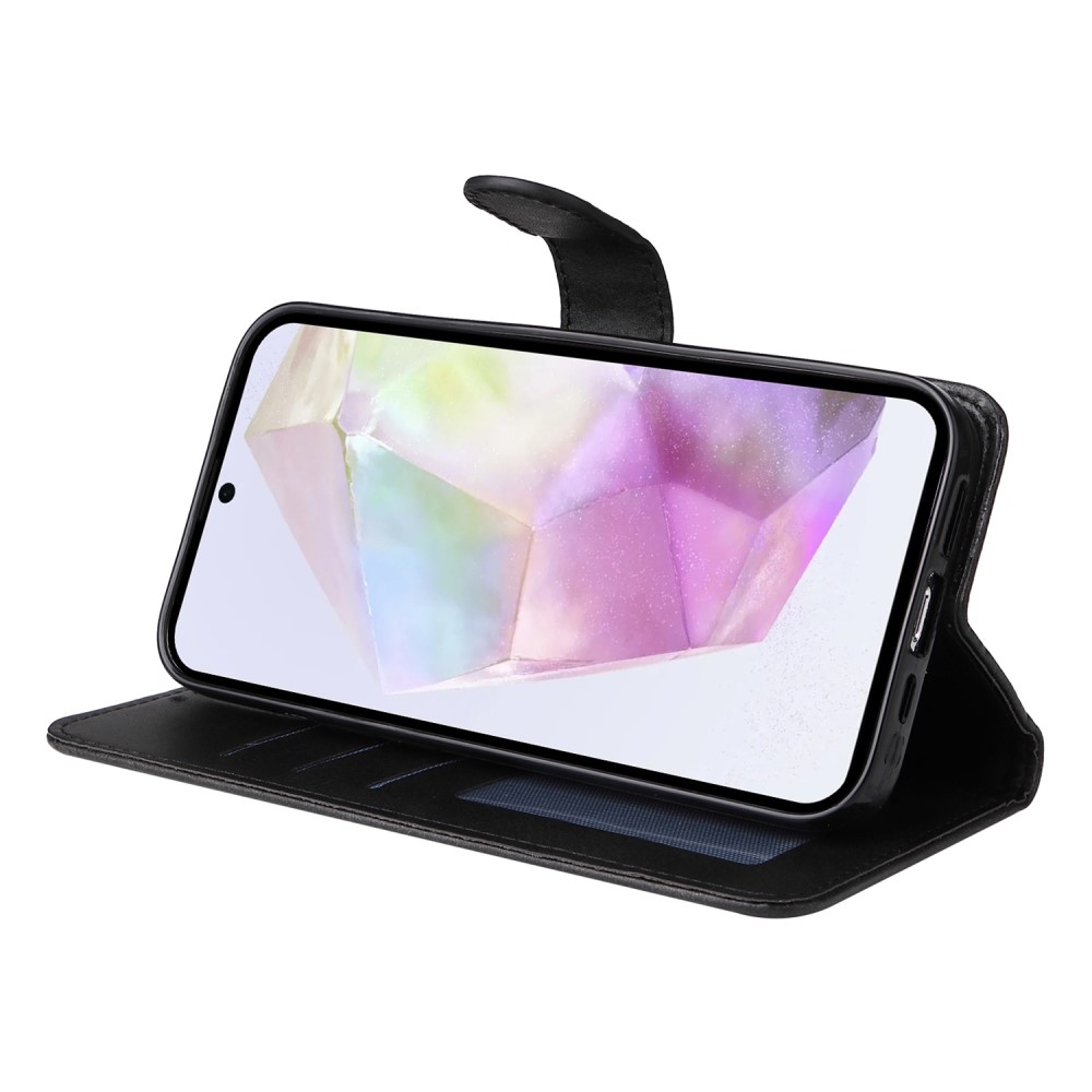 Compatible with Samsung A56 5G Wallet Case, PU Leather, Samsung, Black — image 4