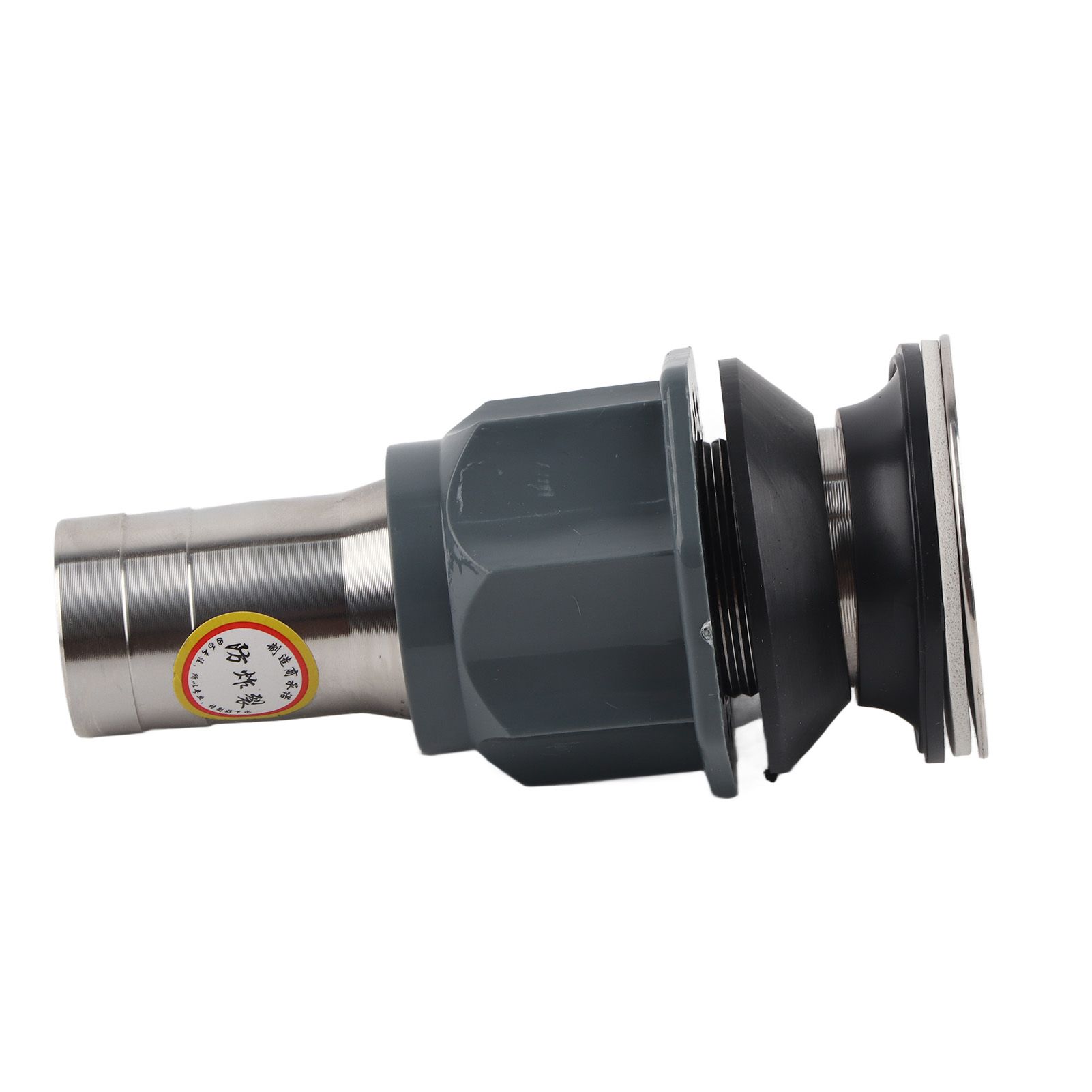 No Glue Stainless Steel Basin Drain Sink Drain Stopper NonOverflow Bathroom Hardware — image 3