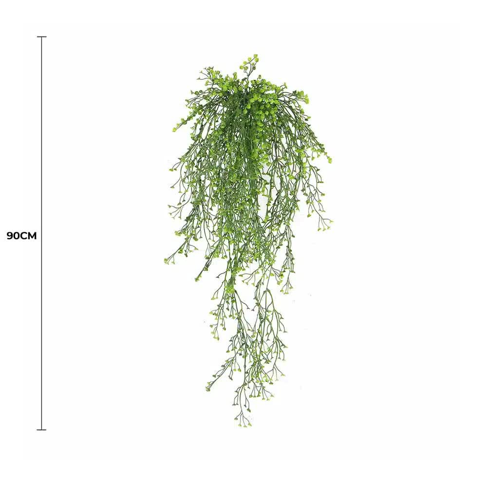 Artificial Hanging Plant (Natural Green) UV Resistant 90cm โ image 2