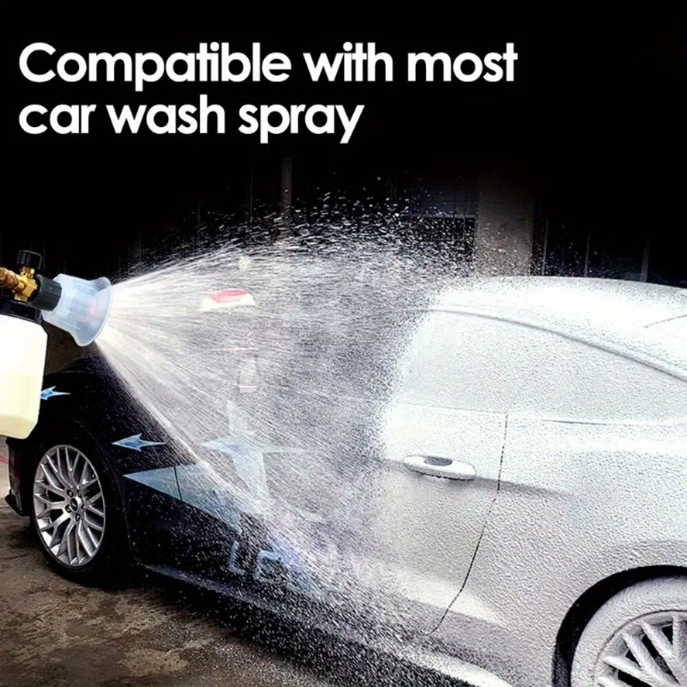 Set of 2 Foam Nozzles 16Mm/1.6cm for Car Washing, Creates Foam Spray with Internal Thread for Easy Water Gun Attachment 2pcs — image 5